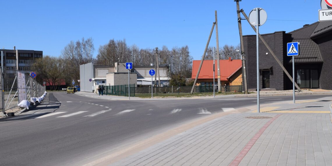 Rekonstruota Raseinių miesto Turgaus gatvė
