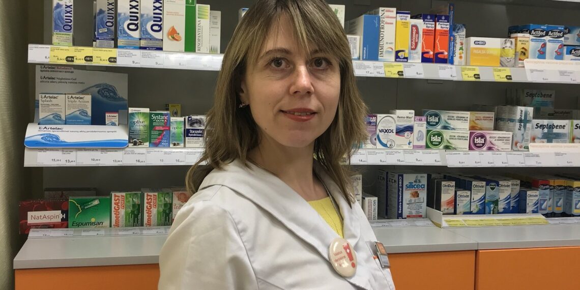 Gintarinės vaistinės vaistininkė Kristina Šnirpūnienė