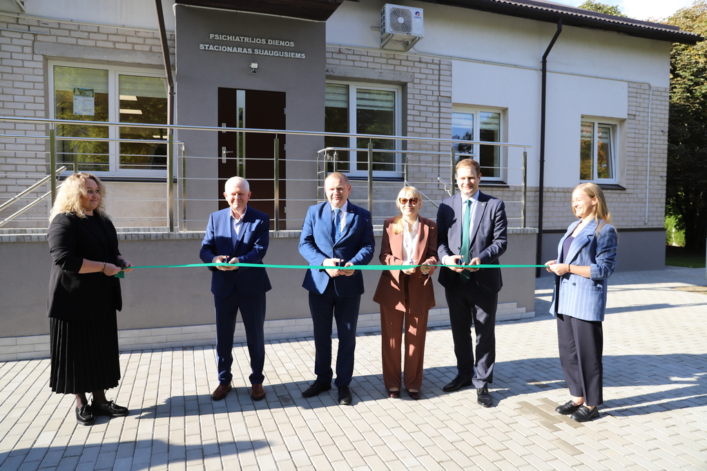 Raseiniuose atidarytas Psichiatrijos dienos stacionaras suaugusiesiems