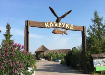 Sodybos „Karpynė“ aikštelėje apgadintas „Peugeot Partner“